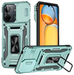 Чохол-накладка EpiK Camshield Army Ring для Xiaomi Redmi 15C (Global)/Poco C85 (Global) Light Green (00000084012_2)