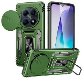Чохол-накладка EpiK Camshield Army Ring для Xiaomi Redmi Note 15 (EU)/Poco M8 5G Army Green (00000085650_4)