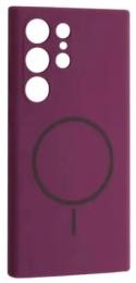 Чохол-накладка Infinity Silicone Case luxury Plus MagSafe для Samsung Galaxy S26 Purple (2000001663295)