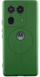 Чохол-накладка Lakshmi Silicone Cover Full Camera (AA) with Magnetic Fit для Motorola Edge 50 Ultra Dark Green (00000078229_2)