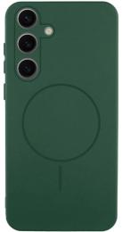 Чохол-накладка Lakshmi Silicone Cover Full Camera (AA) with Magnetic Fit для Samsung Galaxy A37 5G Dark Green (00000086364_2)