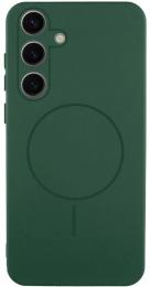Чохол-накладка Lakshmi Silicone Cover Full Camera (AA) with Magnetic Fit для Samsung Galaxy A57 5G Dark Green (00000086365_2)
