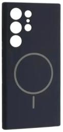 Чохол-накладка Infinity Silicone Case luxury Plus MagSafe для Samsung Galaxy S26 Ultra Midnight blue (2000001663370)