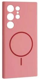 Чохол-накладка Infinity Silicone Case luxury Plus MagSafe для Samsung Galaxy S26 Ultra Rose Pink (2000001663417)