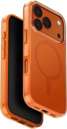 Чохол-накладка UNIQ Clario Magclick Charging для Apple iPhone 17 Pro Orange (8886463694817)