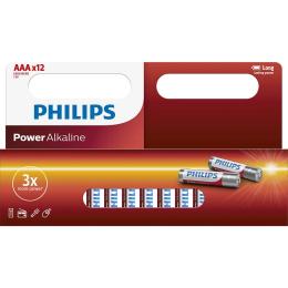 Батарейка Philips AAA bat Alkaline 12шт