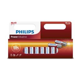 Батарейка Philips AA bat Alkaline 12шт