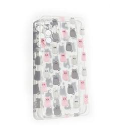 Чохол-накладка Infinity Silicone Case для Samsung Galaxy A335 A33 Transparent Cat