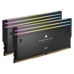 Оперативна память Corsair 48GB (2x24GB) DDR5 8000 MHz CL38 Dominator Titanium RGB (CMP48GX5M2X8000C38)