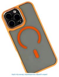 Чохол-накладка Infinity Focus Case with Magnetic iPhone 17 Pro Orange захист камери