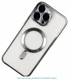 Чохол-накладка Infinity Magnetic для iPhone 17 + camera protection Silver