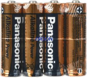 Батарейка Panasonic Alkaline Power AA (LR6T/4S) плівка 4 шт