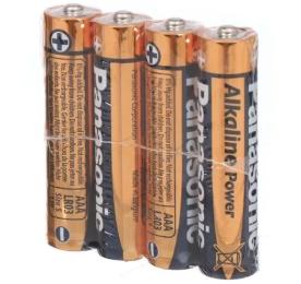 Батарейка Panasonic Alkaline Power AAA LR03T/4S плівка 4 шт