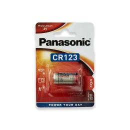 Батарейка Panasonic CR123 Lithium (CR-123AW/1BE) блістер, 1 шт