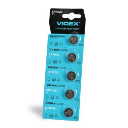 Батарейка Videx CR1632 5шт BLISTER CARD