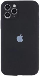 Чохол-накладка Infinity Silicone Full Case AA Camera Protect for Apple iPhone 12 Pro Max Black
