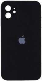 Чохол-накладка Infinity Silicone Full Case AA Camera Protect for Apple iPhone 12 Black