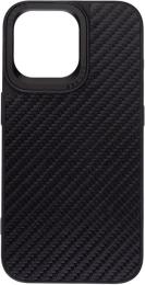 Чохол-накладка Harder Carbon Pattern для Apple iPhone 15 Pro Max Black (ARM76778)