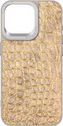 Чохол-накладка Harder Crocosaur для Apple iPhone 15 Pro Max Titanium (ARM76711)
