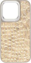 Чохол-накладка Harder Crocosaur для Apple iPhone 15 Pro Titanium (ARM76705)