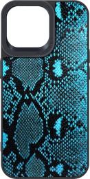 Чохол-накладка Harder Genuine Snake для Apple iPhone 14 Pro Max Dark Blue (ARM76790)