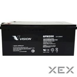 Акумулятор для ДБЖ Vision FM 12V 200Ah 6FM200E (6FM200E-X)