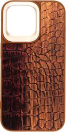 Чохол-накладка Harder Glamorous Croco для Apple iPhone 14 Pro Max Magma (ARM76776)