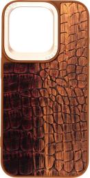 Чохол-накладка Harder Glamorous Croco для Apple iPhone 14 Pro Magma (ARM76772)