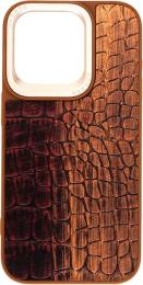 Чохол-накладка Harder Glamorous Croco для Apple iPhone 15 Pro Magma (ARM76764)