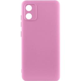 Чохол-накладка Lakshmi Silicone Cover Full Camera (AA) для Motorola Moto E13 Pink (00000072632_7)