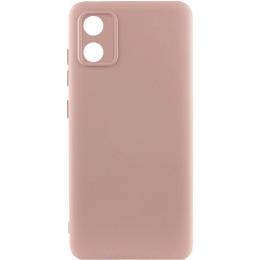 Чохол-накладка Lakshmi Silicone Cover Full Camera (AA) для Motorola Moto E13 Pink Sand (00000072632_8)