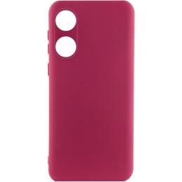 Чохол-накладка Lakshmi Silicone Cover Full Camera (AAA) для Oppo A58 4G Plum (00000069262_1)