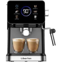 Кавоварка Liberton LCM-2208 Black Silver