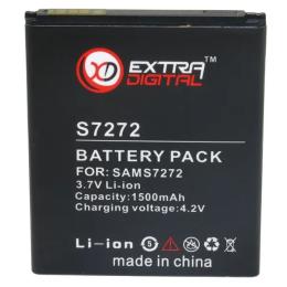 Акумулятор до телефону Extradigital Samsung G313/S7272 Black BMS6298 1500 mAh