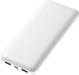 Зовнішній портативний акумулятор PowerPlant PB930296 10000mAh White 5W