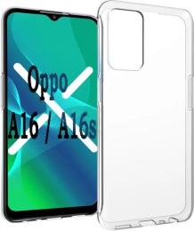 Чохол-накладка BeCover Silicone Case для Oppo A16/A16s Transparent