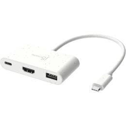 USB-хаб J5create JCA379EW-N, USB Type-C 3-в-1 White