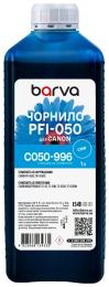 Чорнило для принтера BARVA Canon PFI-050 Special, 1 л, pigmented Cyan (C050-996)
