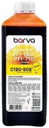 Чорнило для принтера BARVA Canon PFI-120/710 1л pigmented Yellow (C120-902)