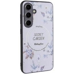 Чохол-накладка EpiK Secret Garden with MagFit для Samsung Galaxy S24 White (00000074745_5)