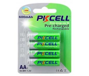 Батарейка Pkcell Ni-MH AA/HR06 600 mAh BL 4шт (PC/AA600-4BA/09321)