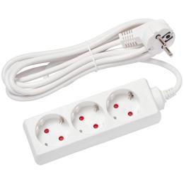 Мережевий фільтр Delux G3J 3м White (90021622)