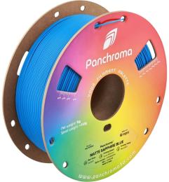 Пластик для 3D-принтера Polymaker PLA PANCHROMA MATTE 1, 75mm 1kg Sapphire Blue (CA04038)