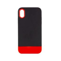 Чохол-накладка EpiK Bichromatic для iPhone XR Black Red