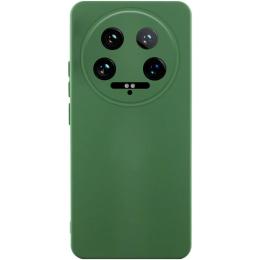 Чохол-накладка Lakshmi Silicone Cover Full Camera (AA) для Xiaomi 14 Ultra Dark Green (00000074237_4)