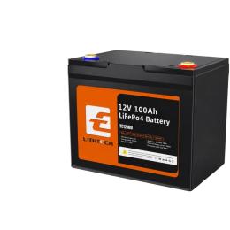 Акумулятор для ДБЖ LithTech LiFePO4 12V 100Ah з Bluetooth 1280Wh, 100A, BMS