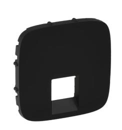 Лицьова панель Legrand RJ11/RJ45 Valena ALLURE Anthracite
