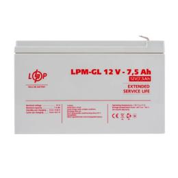 Акумулятор для ДБЖ LogicPower LPM-GL 12V  -  7.5 Ah (LP42054)