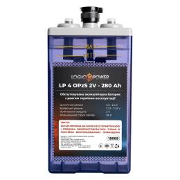 Акумулятор для ДБЖ LogicPower LP 4 OPzS 2V  -  280 Ah (LP42500)