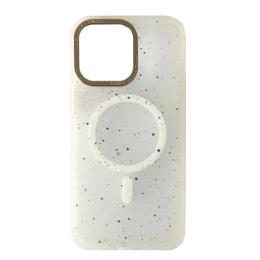 Чохол-накладка Infinity SPRAY MAGSAFE Case для iPhone 16 Pro Max White